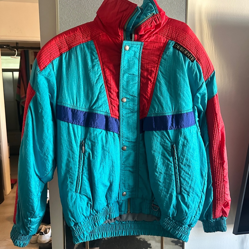 Descente waterproof ski jacket